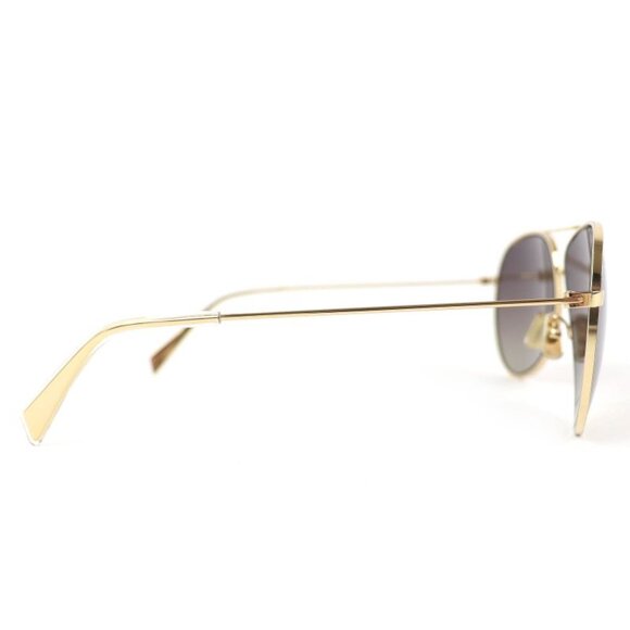 Celine Two Bridge Teardrop Sunglasses Gold main image 12